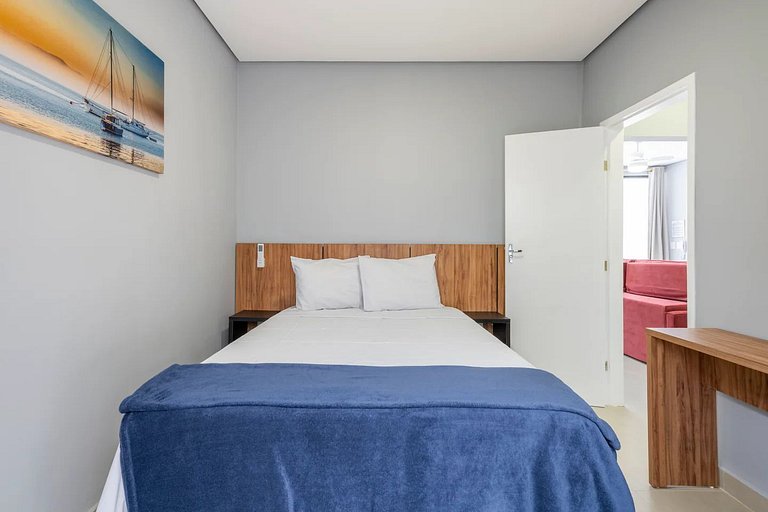 Villa 2 - Piscina Priv. Vidro 2 Quartos e Ar - Casa Manuê