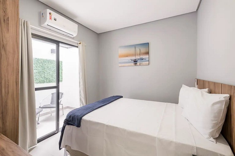 Villa 2 - Piscina Priv. Vidro 2 Quartos e Ar - Casa Manuê