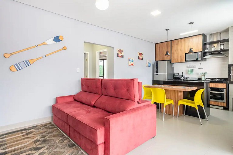 Villa 2 - Piscina Priv. Vidro 2 Quartos e Ar - Casa Cais