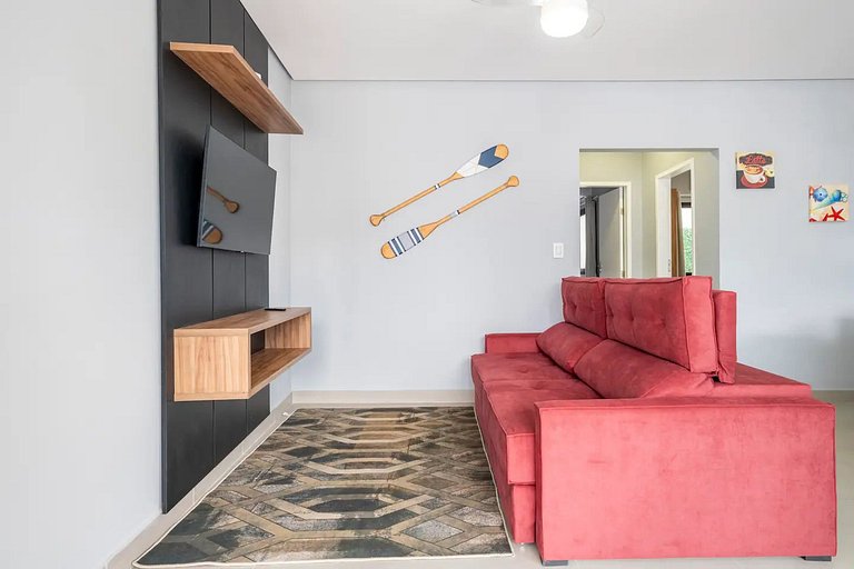 Villa 2 - Piscina Priv. Vidro 2 Quartos e Ar - Casa Manuê