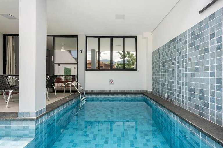 Villa 2 - Piscina Priv. Vidro 2 Quartos e Ar - Casa Manuê