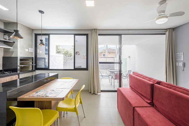 Villa 2 - Piscina Priv. Vidro 2 Quartos e Ar - Casa Cais