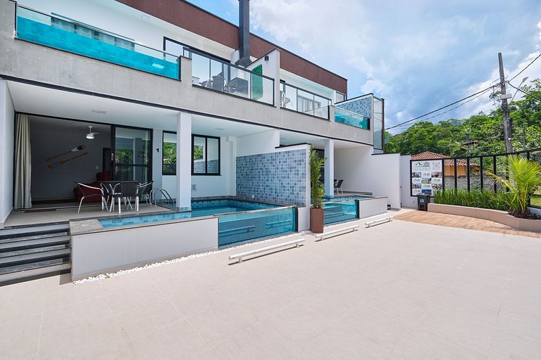 Villa 2 - Piscina Priv. Vidro Aquecida - Casa Lagoa Azul