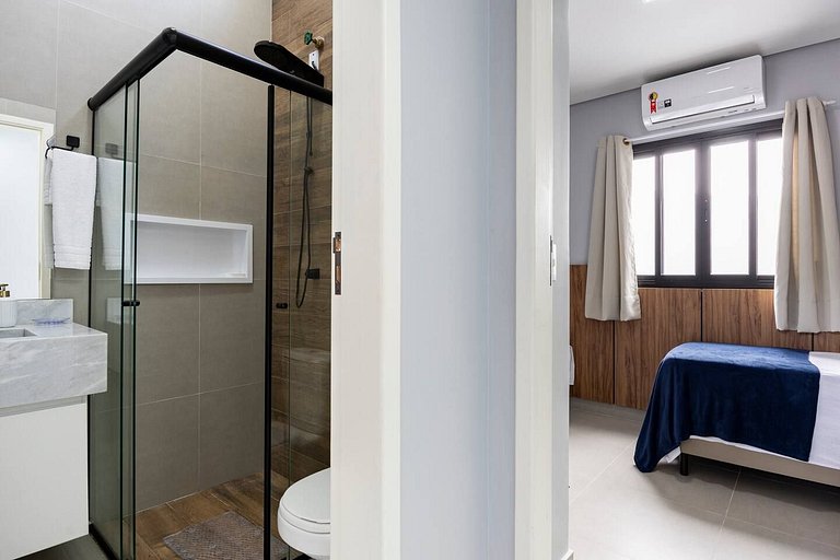 Villa 3 - Piscina Vidro Aquecida Master - Casa Cachoeiras