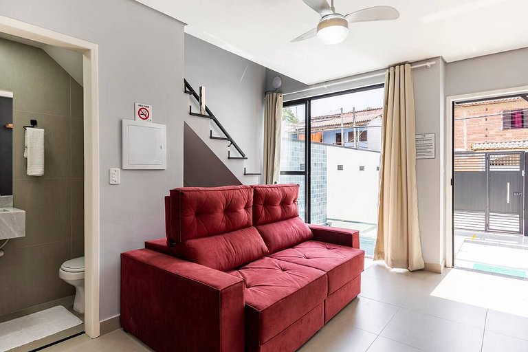 Villa 3 - Piscina Vidro Aquecida Master - Casa Cachoeiras