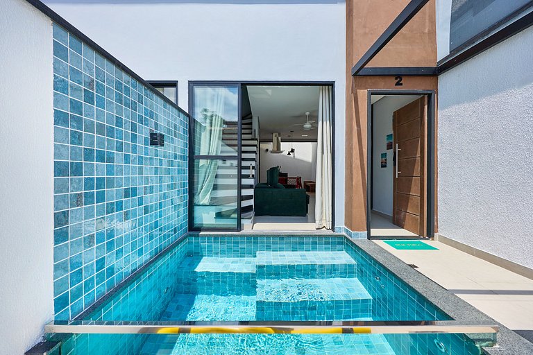 Villa 3 - Piscina Vidro Aquecida Master - Casa Cachoeiras