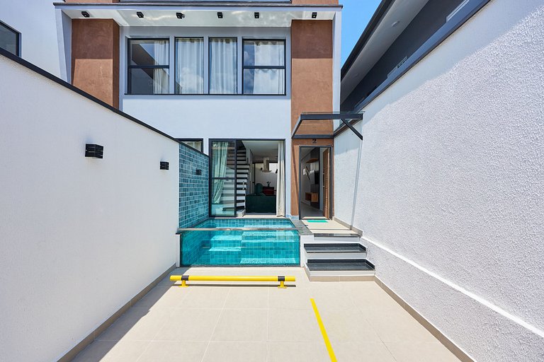 Villa 3 - Piscina Vidro Aquecida Master - Casa Cachoeiras