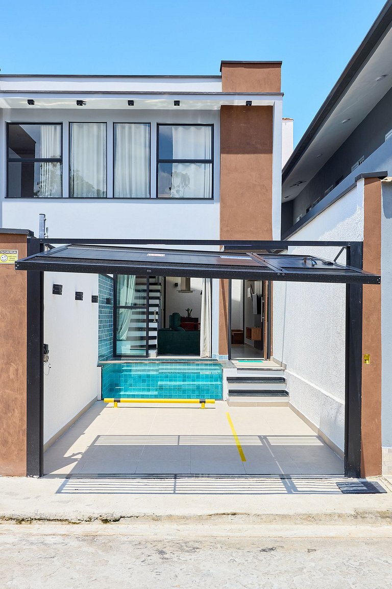 Villa 3 - Piscina Vidro Aquecida Master - Casa Cachoeiras