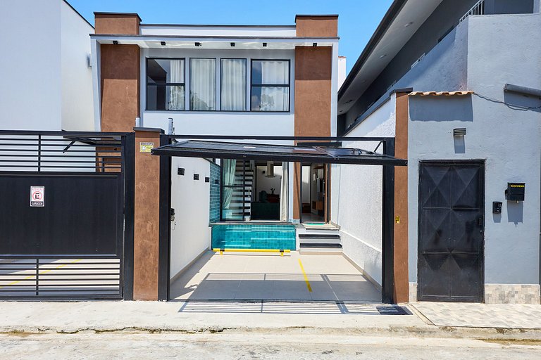 Villa 3 - Piscina Vidro Aquecida Master - Casa Cachoeiras