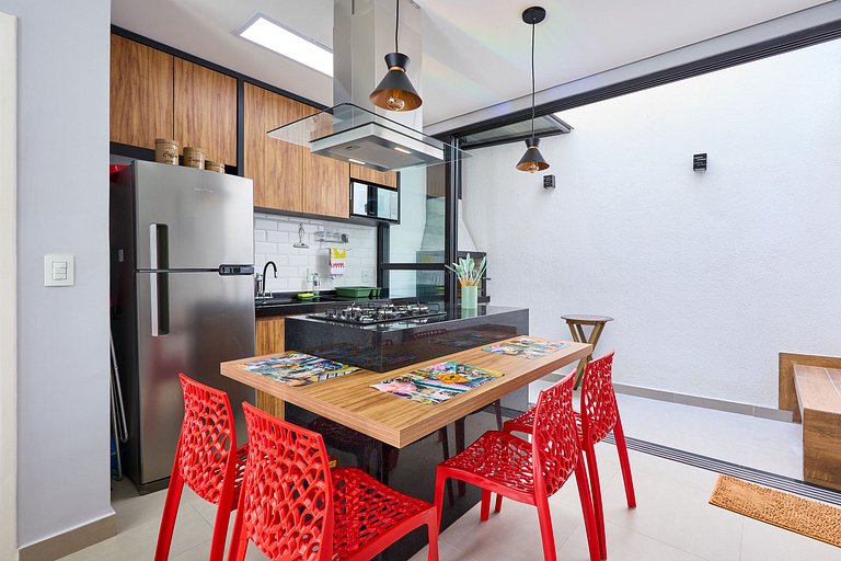 Villa 3 - Piscina Vidro Aquecida Master - Casa Cachoeiras