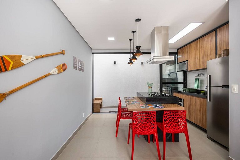 Villa 3 - Piscina Vidro Aquecida Master - Casa Cachoeiras