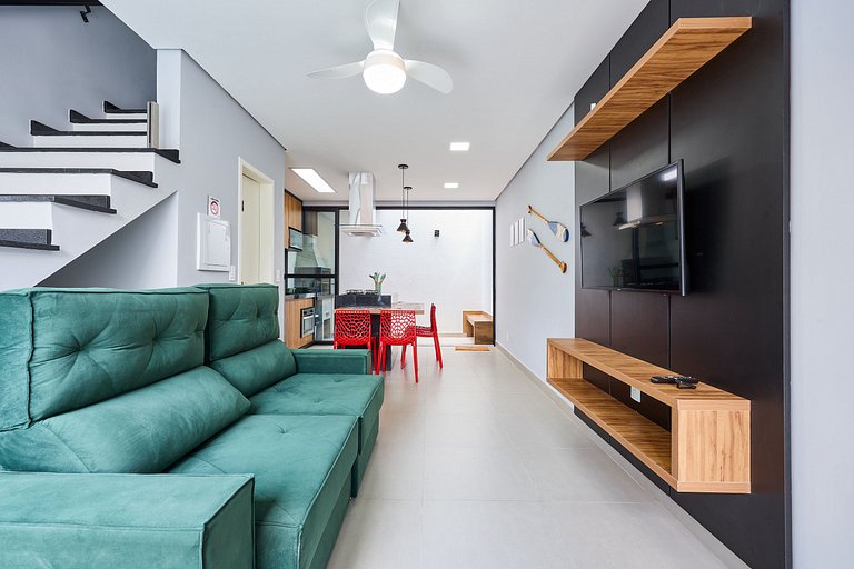 Villa 3 - Piscina Vidro Aquecida Master - Casa Cachoeiras