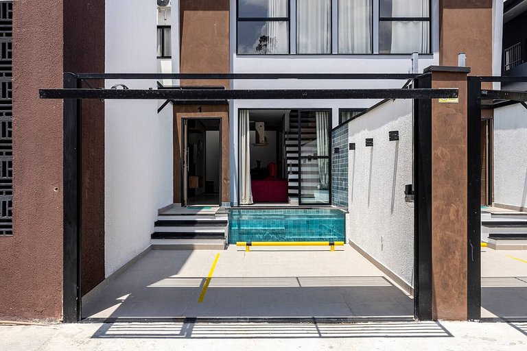 Villa 3 - Piscina Vidro Aquecida Master - Casa Cachoeiras